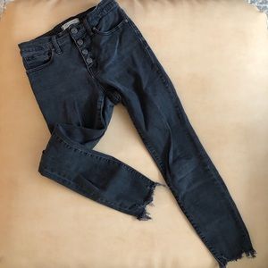 Madewell 9” high rise skinny jeans